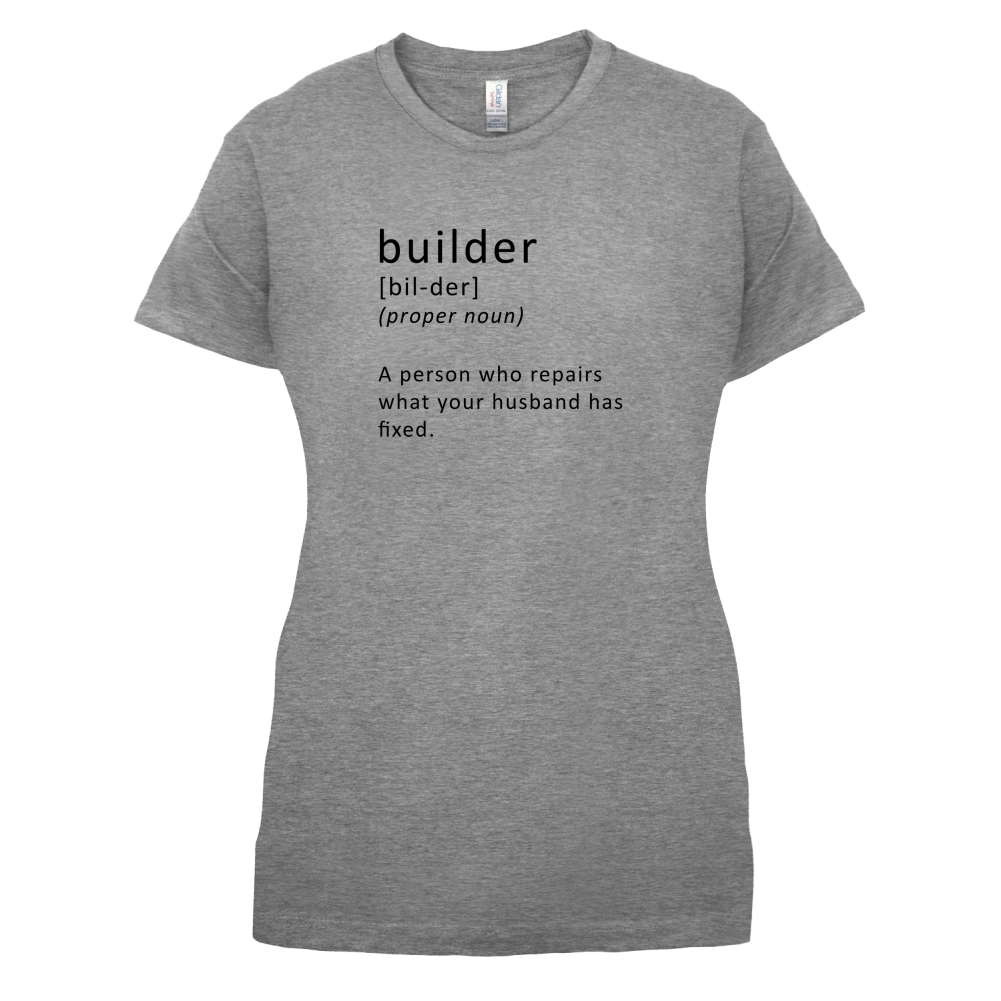 Builder Who Repairs T Shirt