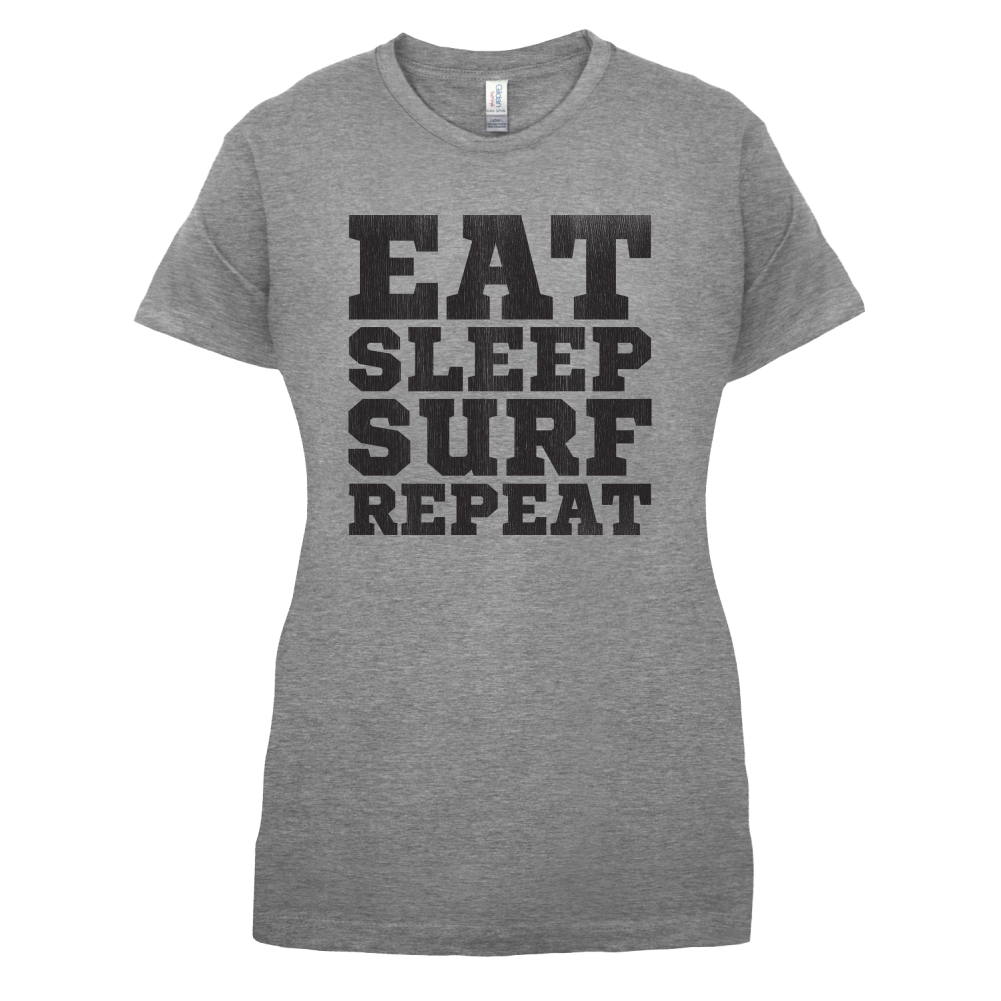 Eat Sleep Surf Repeat T Shirt