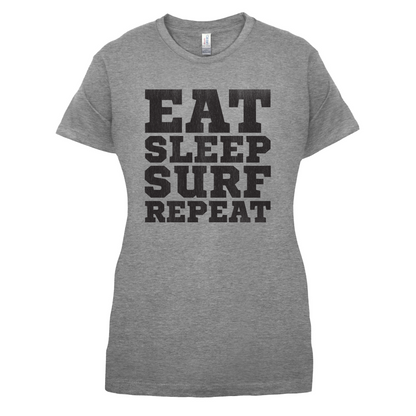 Eat Sleep Surf Repeat T Shirt