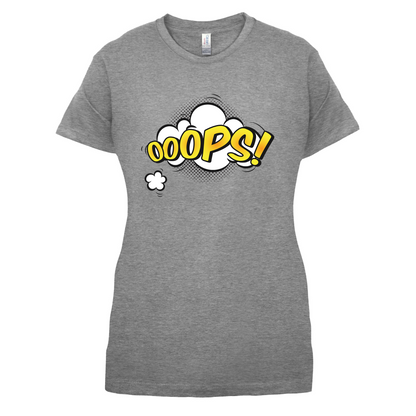 Oops! Word Art T Shirt
