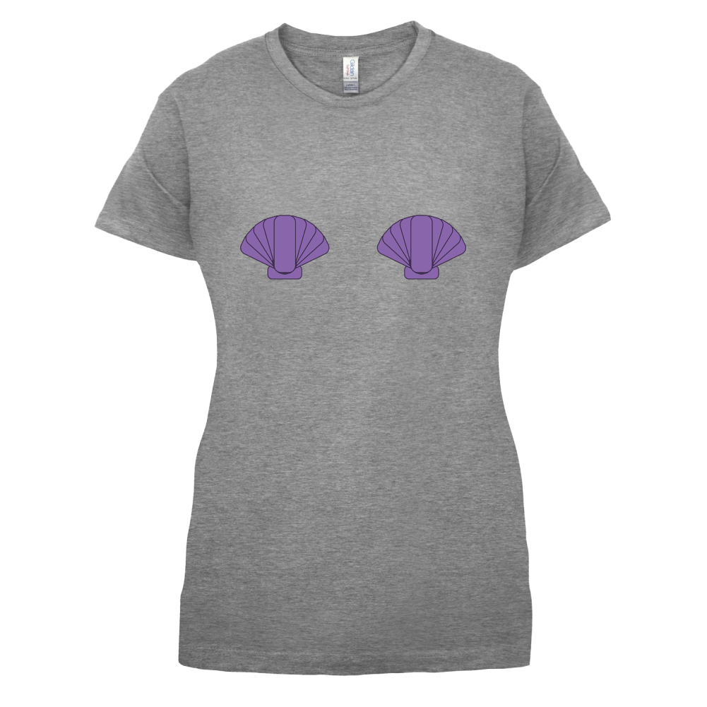 Mermaid Shell Boobs T Shirt