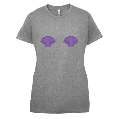 Mermaid Shell Boobs T Shirt