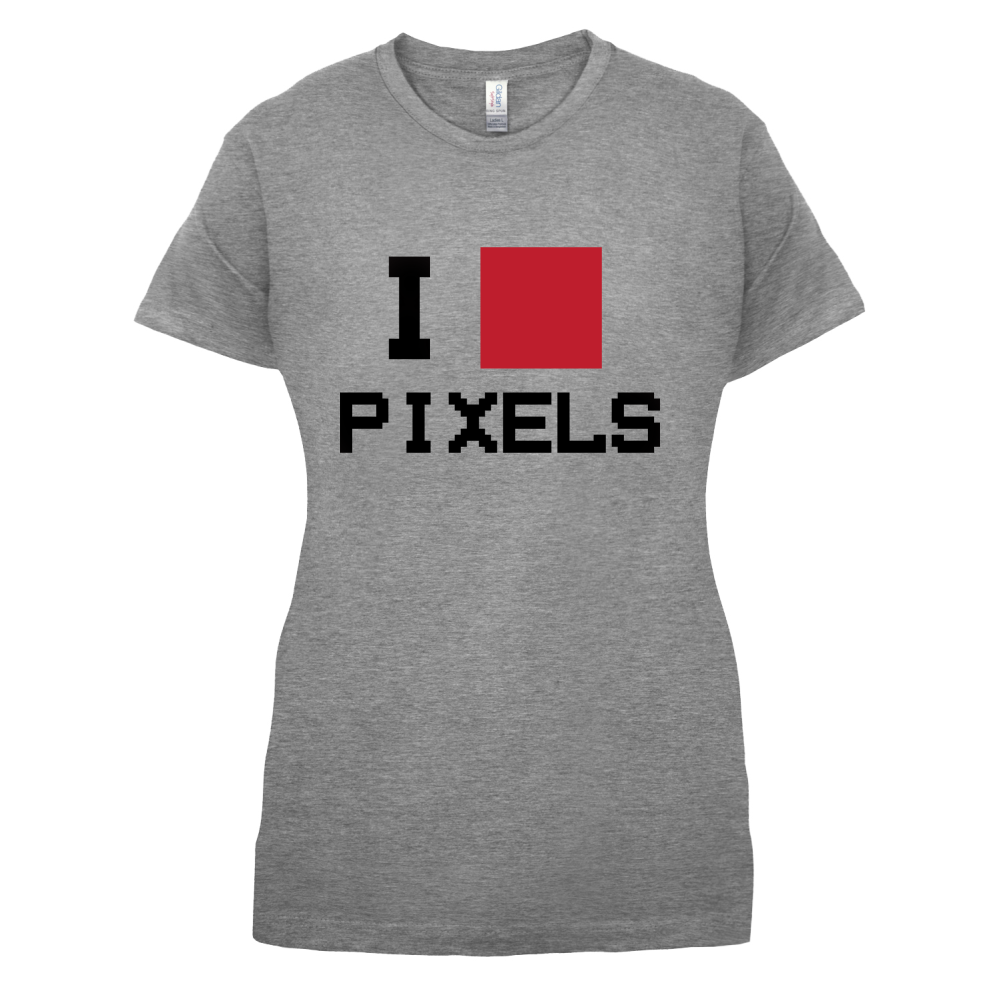 Pixel Heart T Shirt