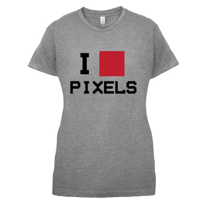 Pixel Heart T Shirt
