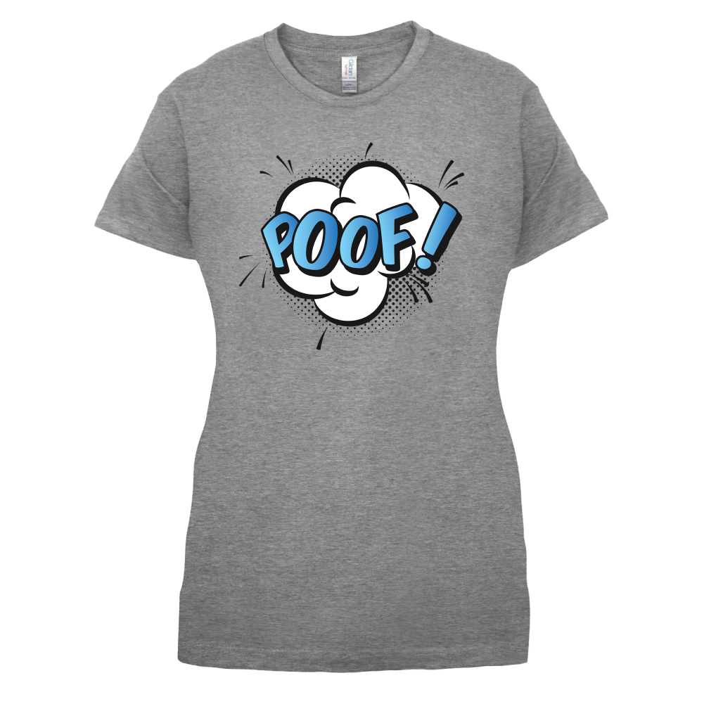 Poof! Word Art T Shirt