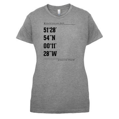 Stadium Coordinates The Blues T Shirt