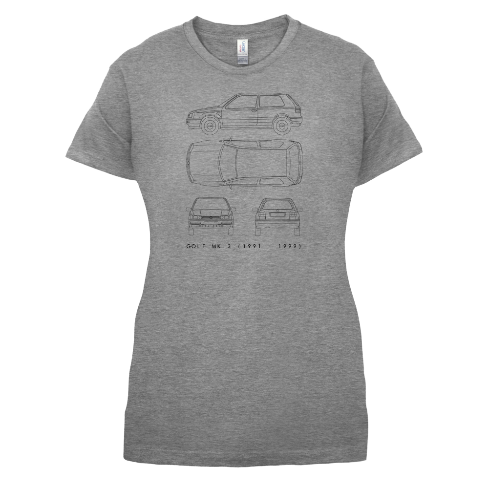4 View Golf MK3  T Shirt