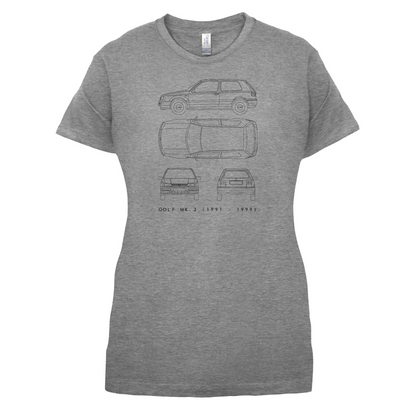 4 View Golf MK3  T Shirt