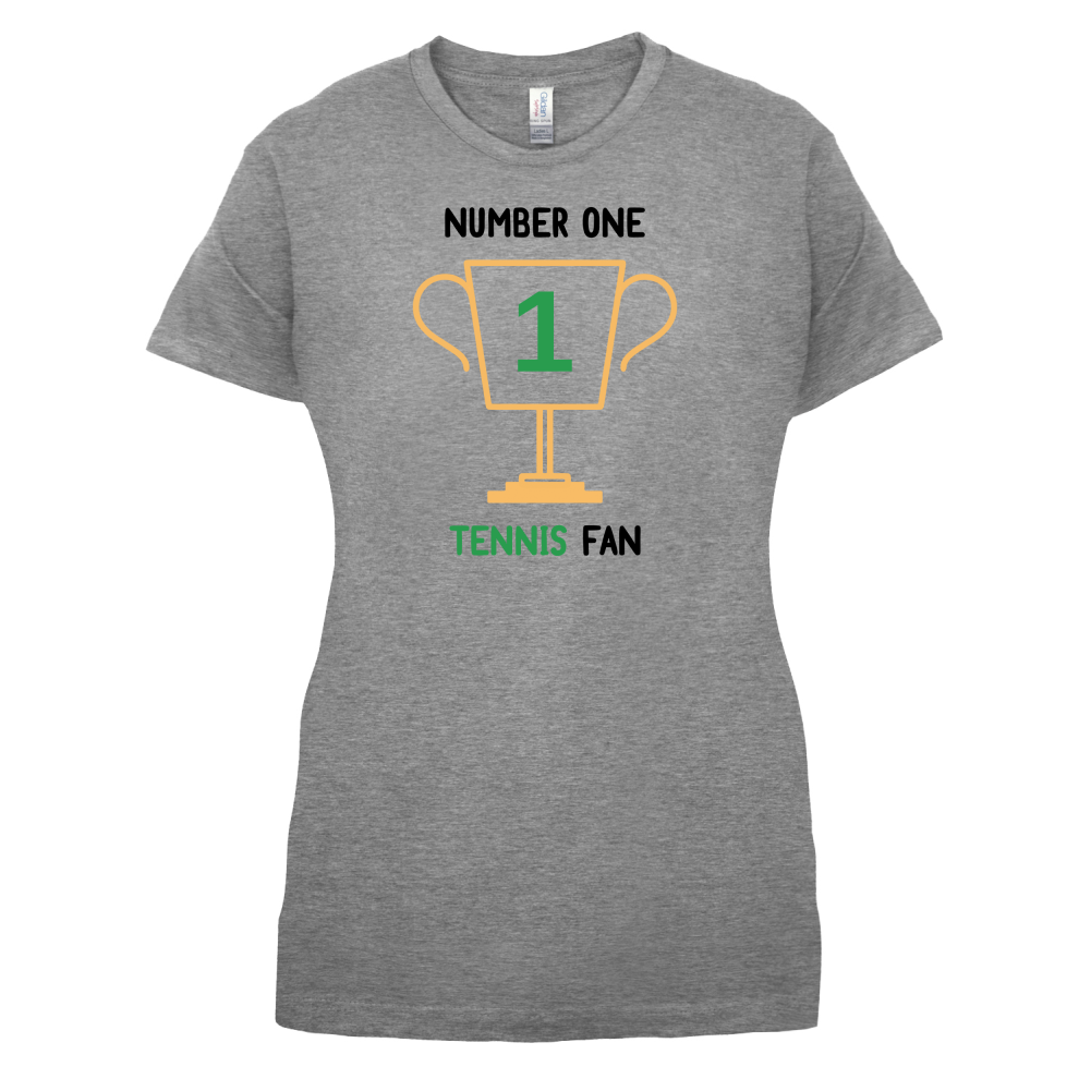 Number 1 Tennis Fan T Shirt