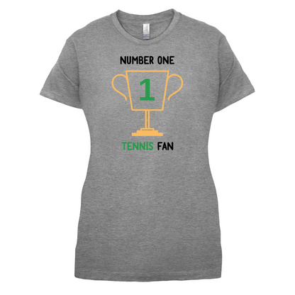 Number 1 Tennis Fan T Shirt