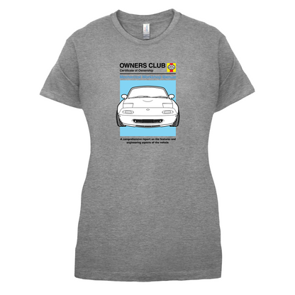 Car Owners Manual MX-5 T Shirt