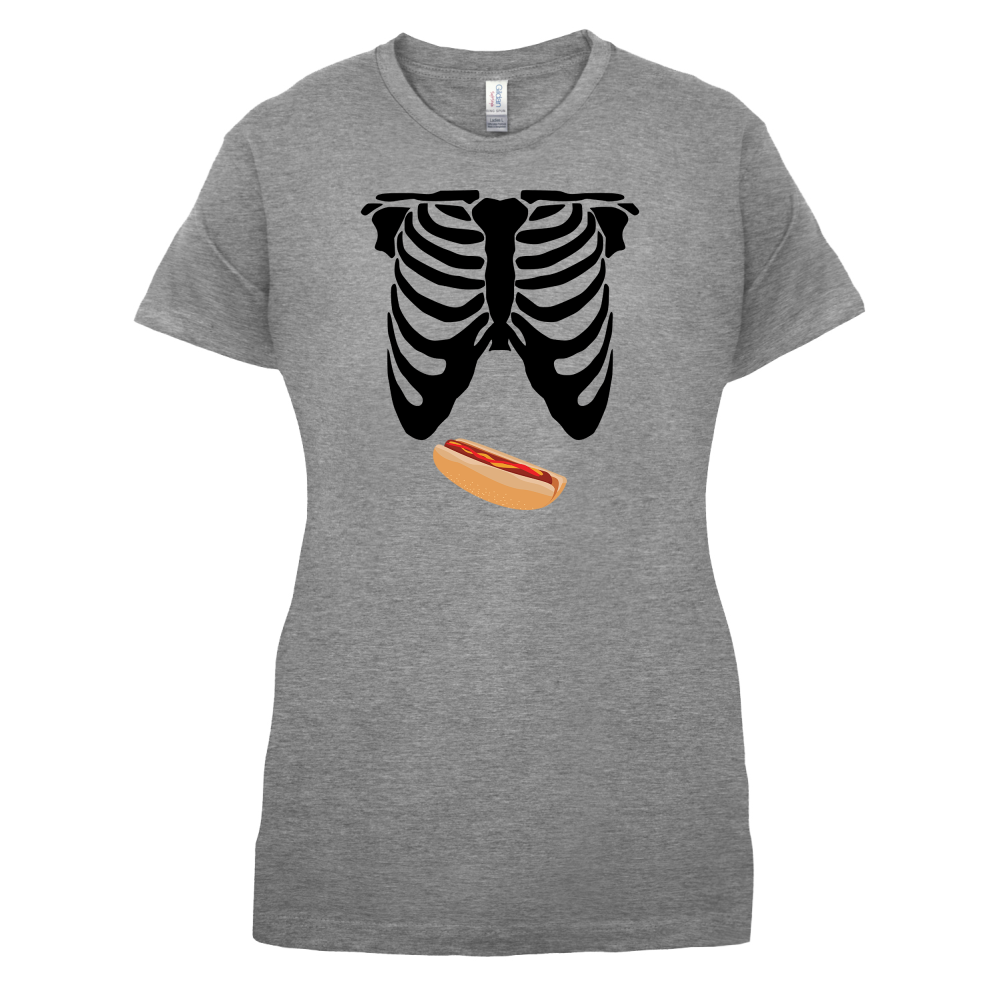 Hotdog Tummy T Shirt