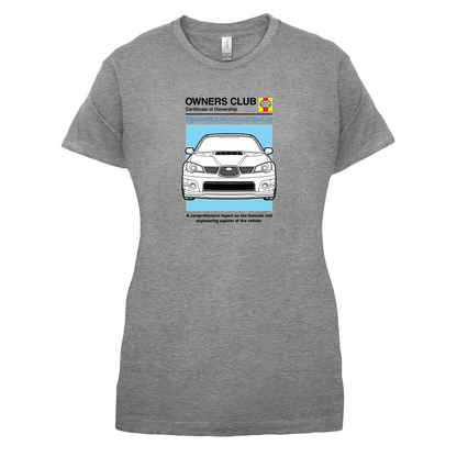 Car Owners Manual Impreza T Shirt
