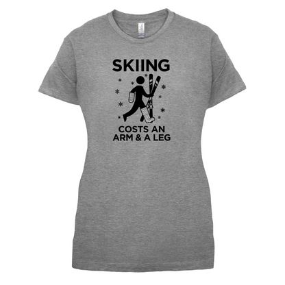 Skiing Costs Arm & A Leg T Shirt