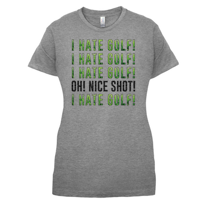 I Hate Golf T Shirt