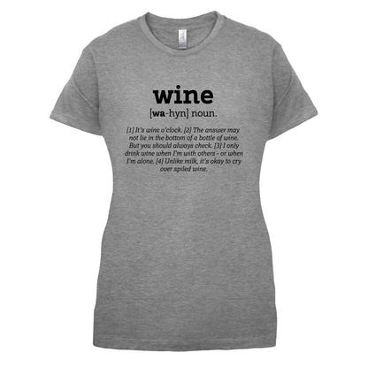 Definition Wine T Shirt