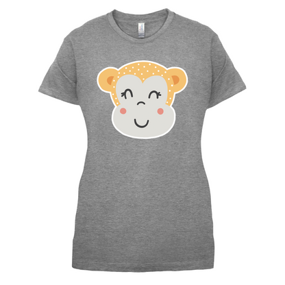 Smiley Face Monkey  T Shirt