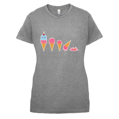 Evolution Of Ice Cream T Shirt
