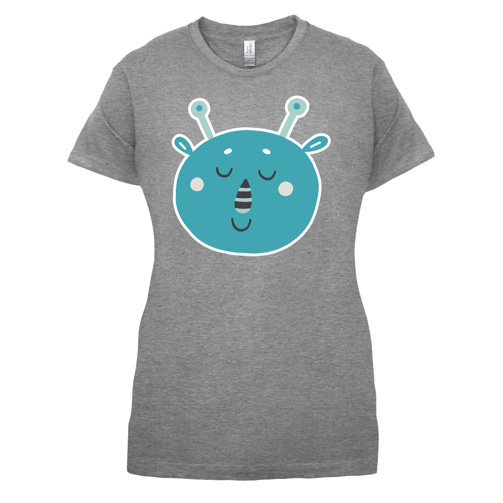 Smiley Face Martian T Shirt
