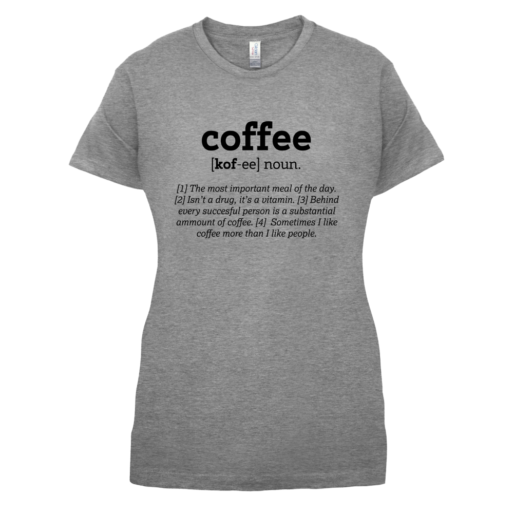 Definition Coffee T Shirt