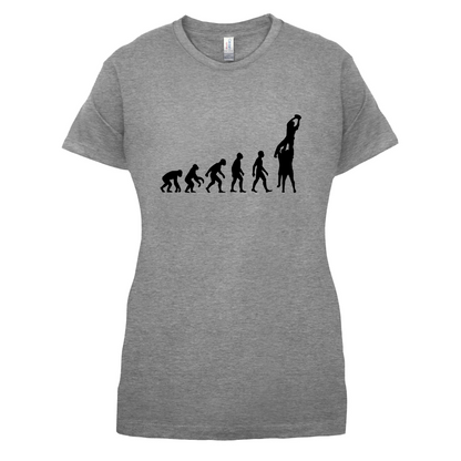 Evolution of Rugby Line Out T Shirt