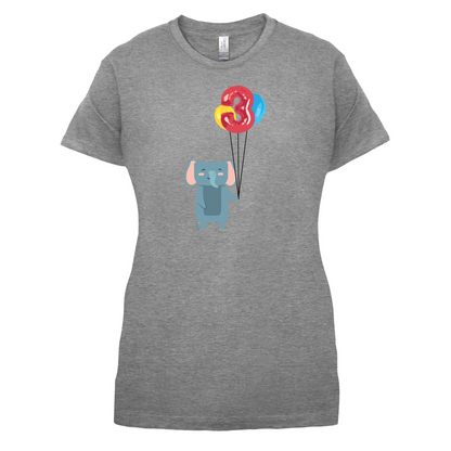 3rd Birthday Elephant T Shirt
