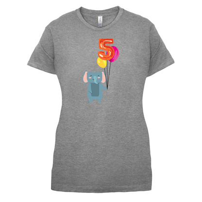 5th Birthday Elephant T Shirt