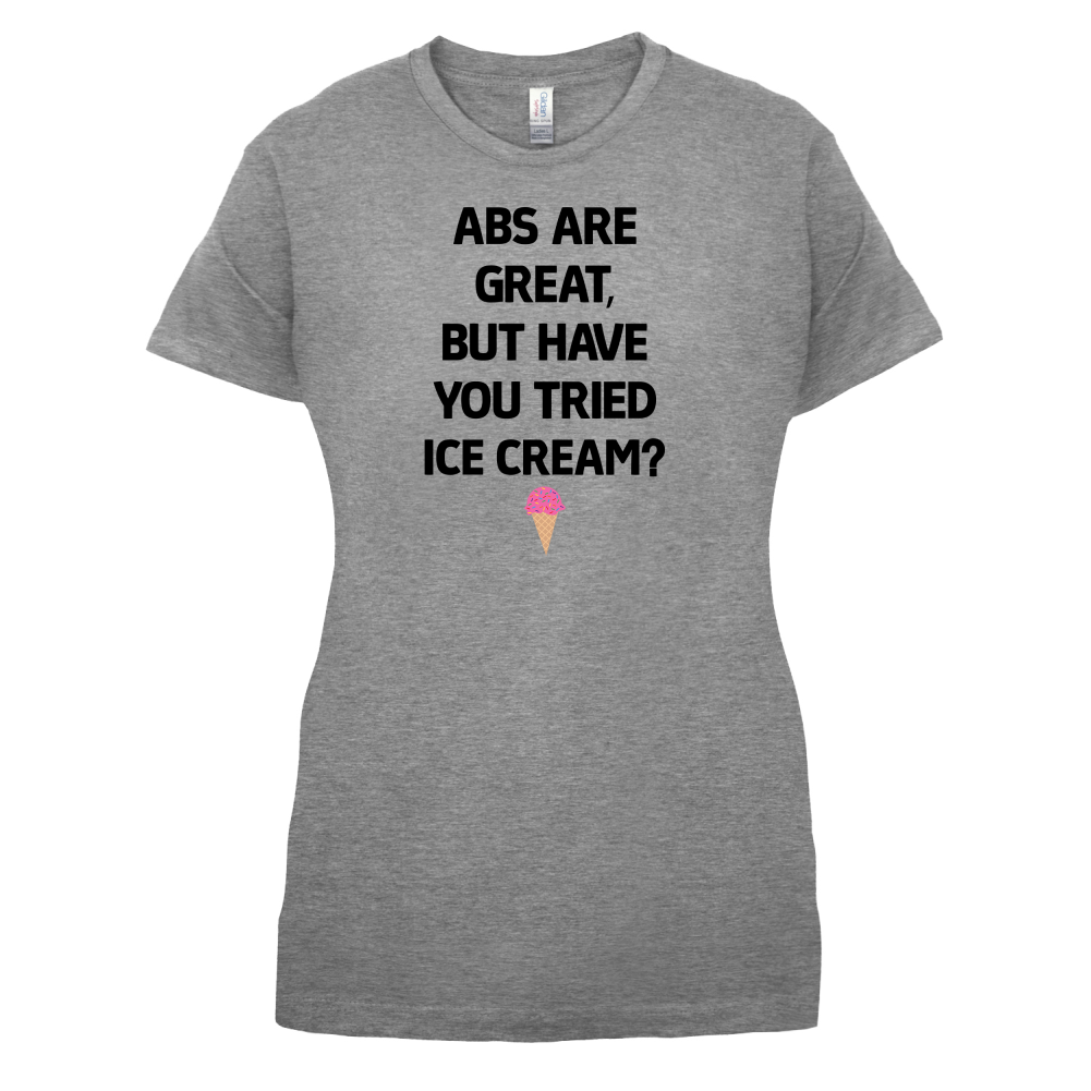 Abs Are Great, Ice Cream  T Shirt