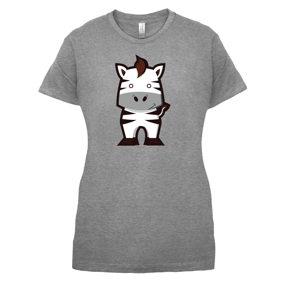 Cute Zebra Kids T Shirt