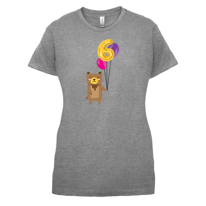 6th Birthday Bear T Shirt
