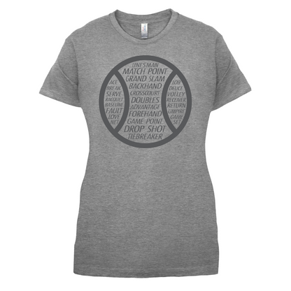 Tennis Word Ball T Shirt