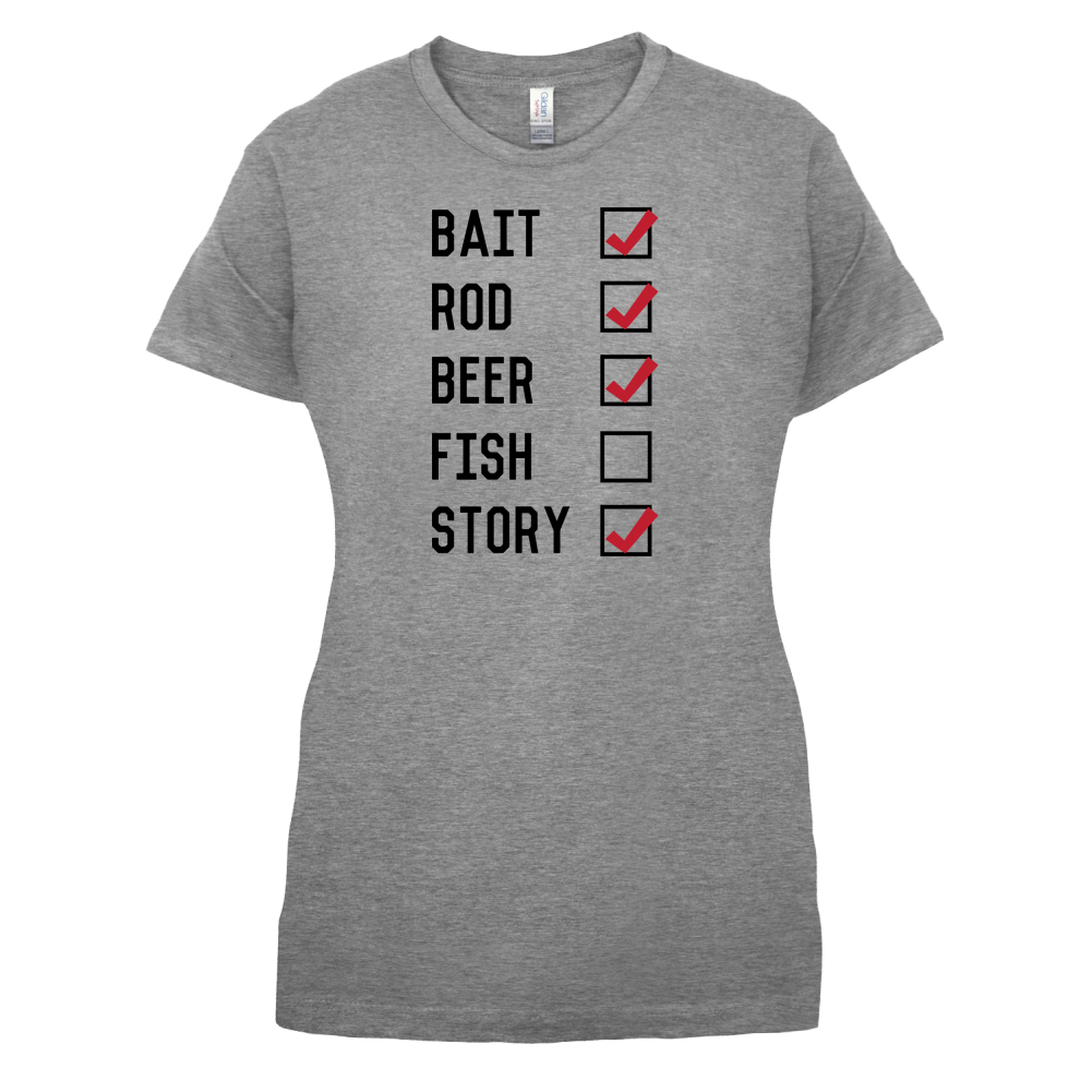 Fishing Checklist T Shirt