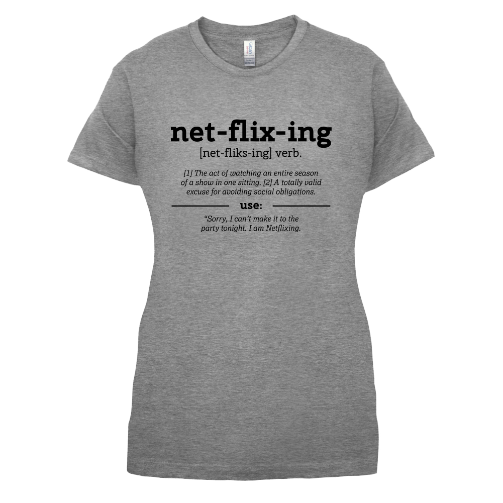 Definition Netflix T Shirt