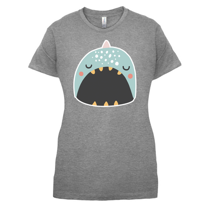 Smiley Face Narwhal T Shirt