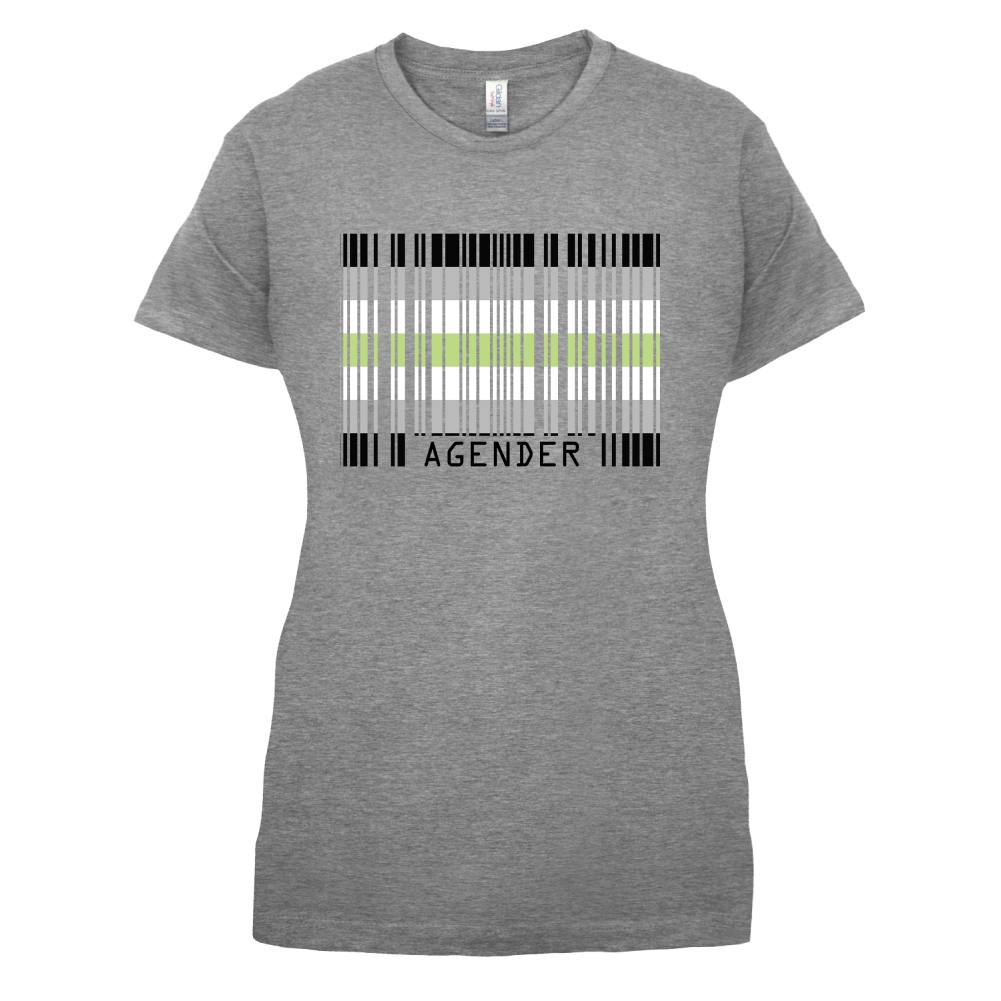 LGBT Barcode Flags - Agender T Shirt