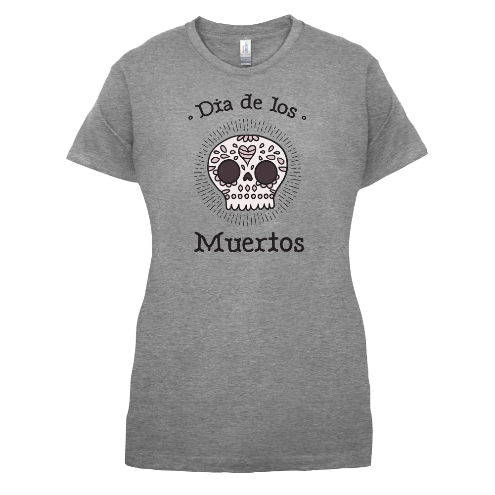 Dia De Los Muertos Skull T Shirt