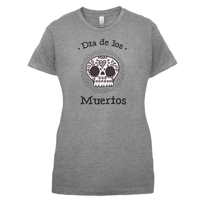 Dia De Los Muertos Skull T Shirt