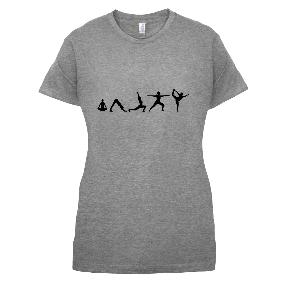 Evolution Of Yoga T Shirt