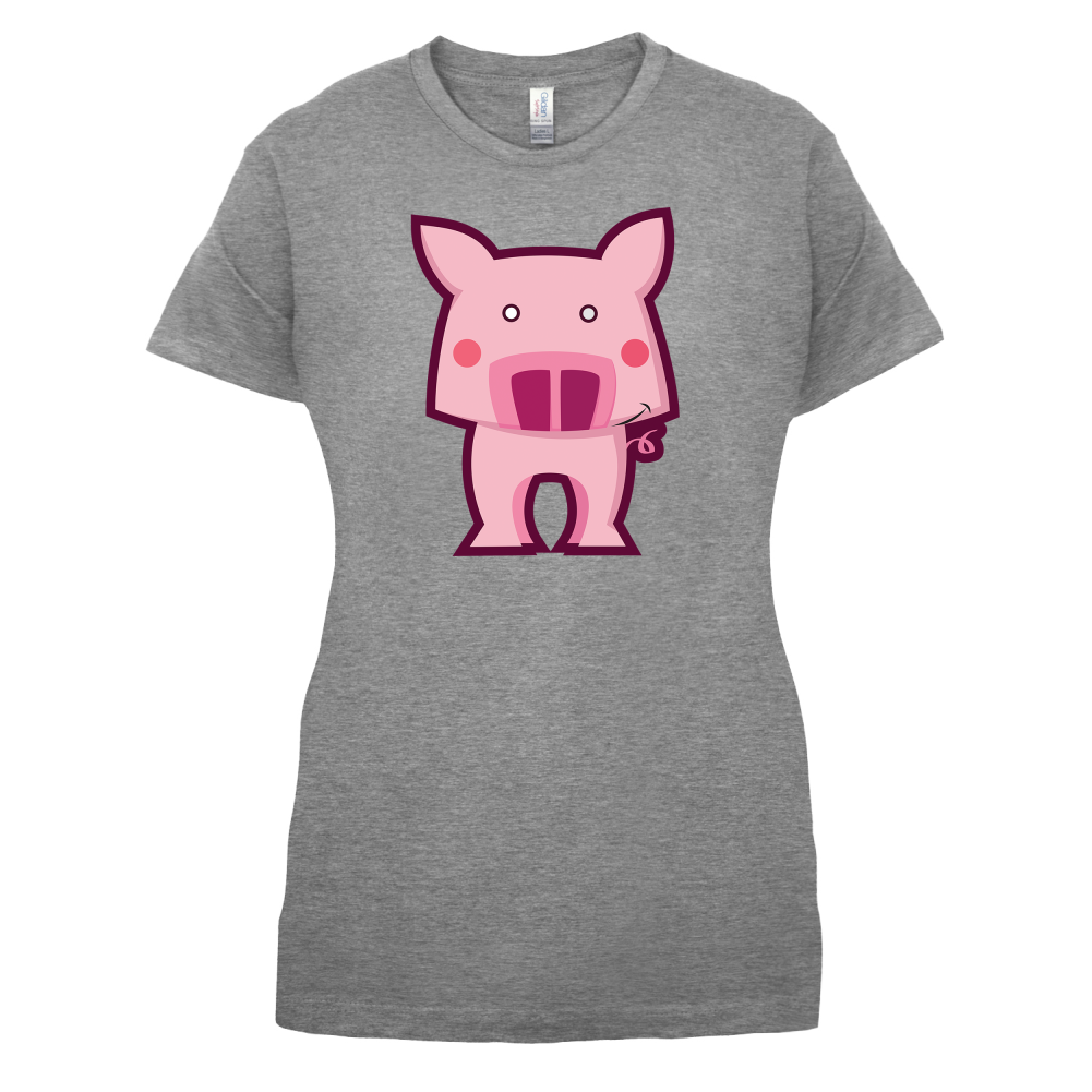 Cute Pig Kids T Shirt