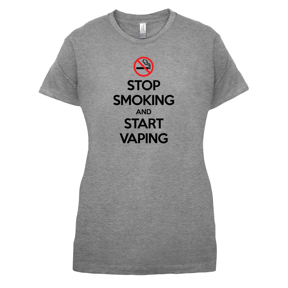 Stop Smoke Start Vaping T Shirt