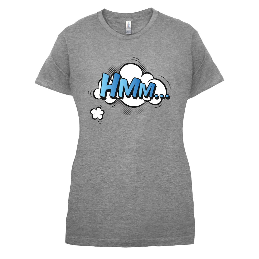 Hmm... Word Art T Shirt