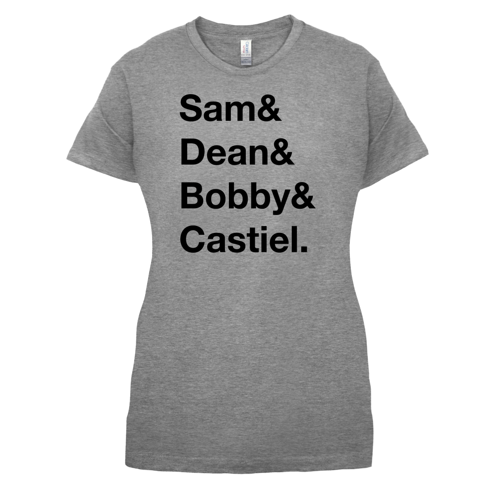 Sam & Dean & Bobby & Castiel T Shirt