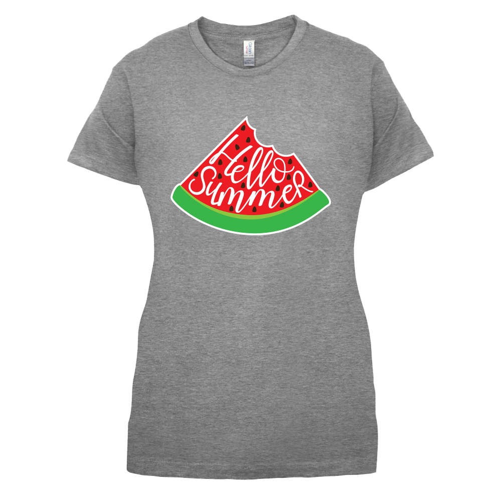 Hello Summer Watermelon T Shirt