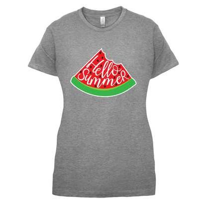 Hello Summer Watermelon T Shirt