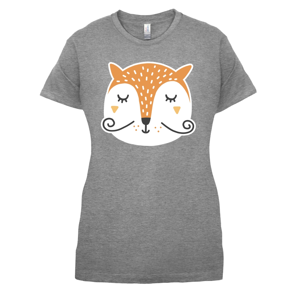 Smiley Face Mr Fox T Shirt
