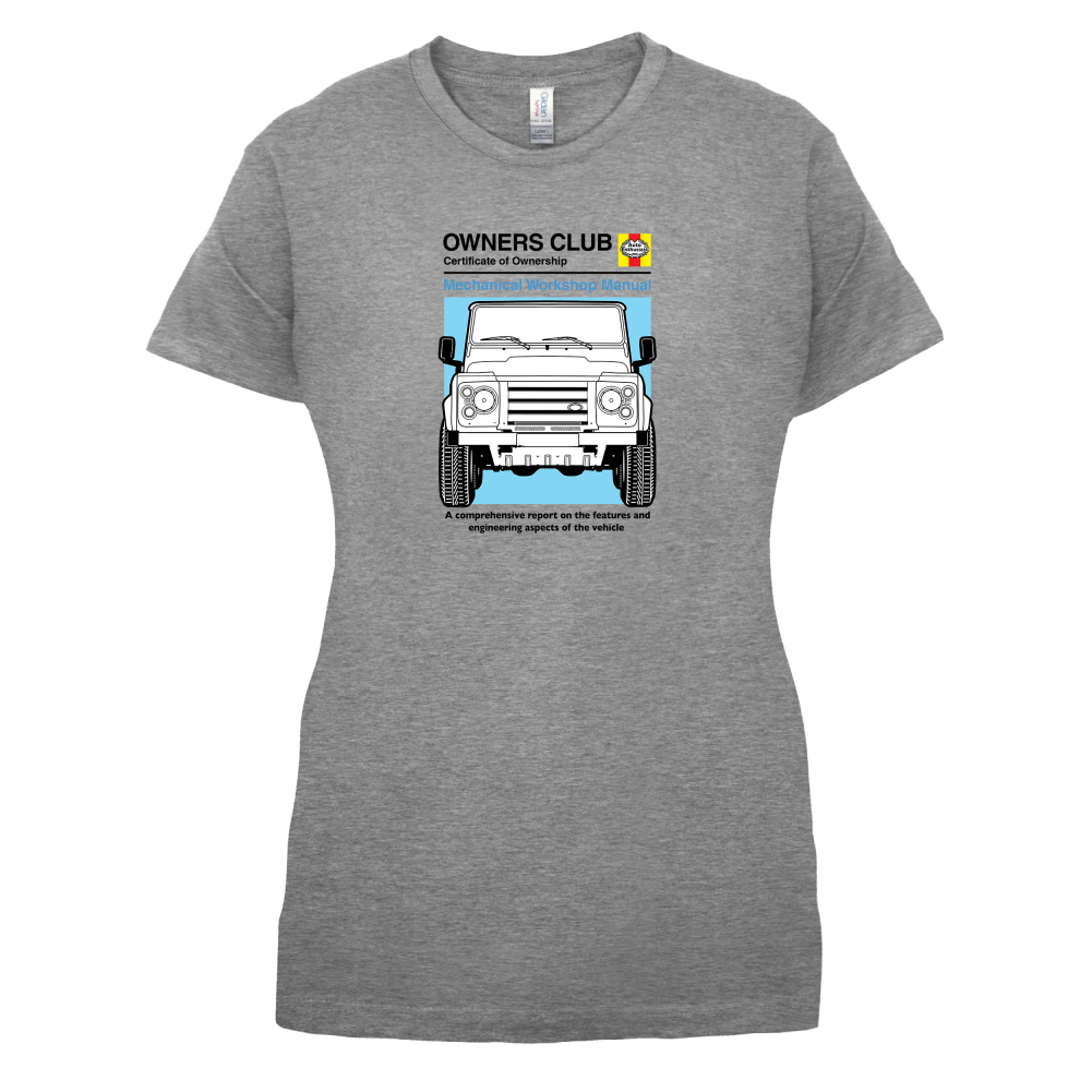 Car Owners Manual Land Rover T Shirt