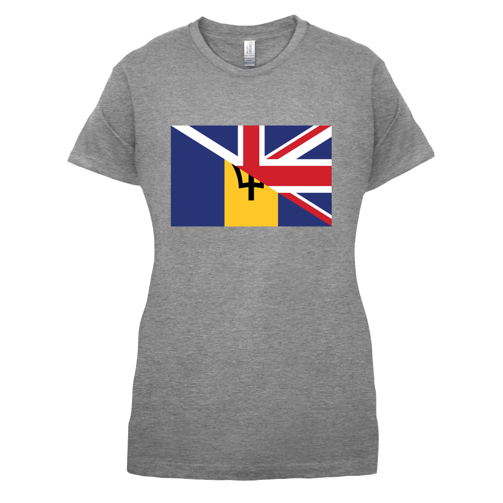 Half Barbados Half UK T Shirt