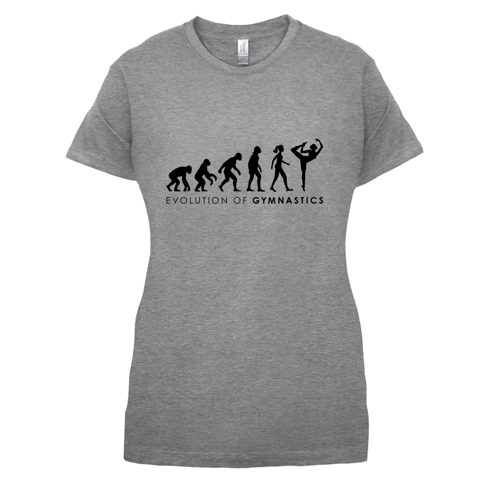 Evolution Of Woman Gymnastics T Shirt