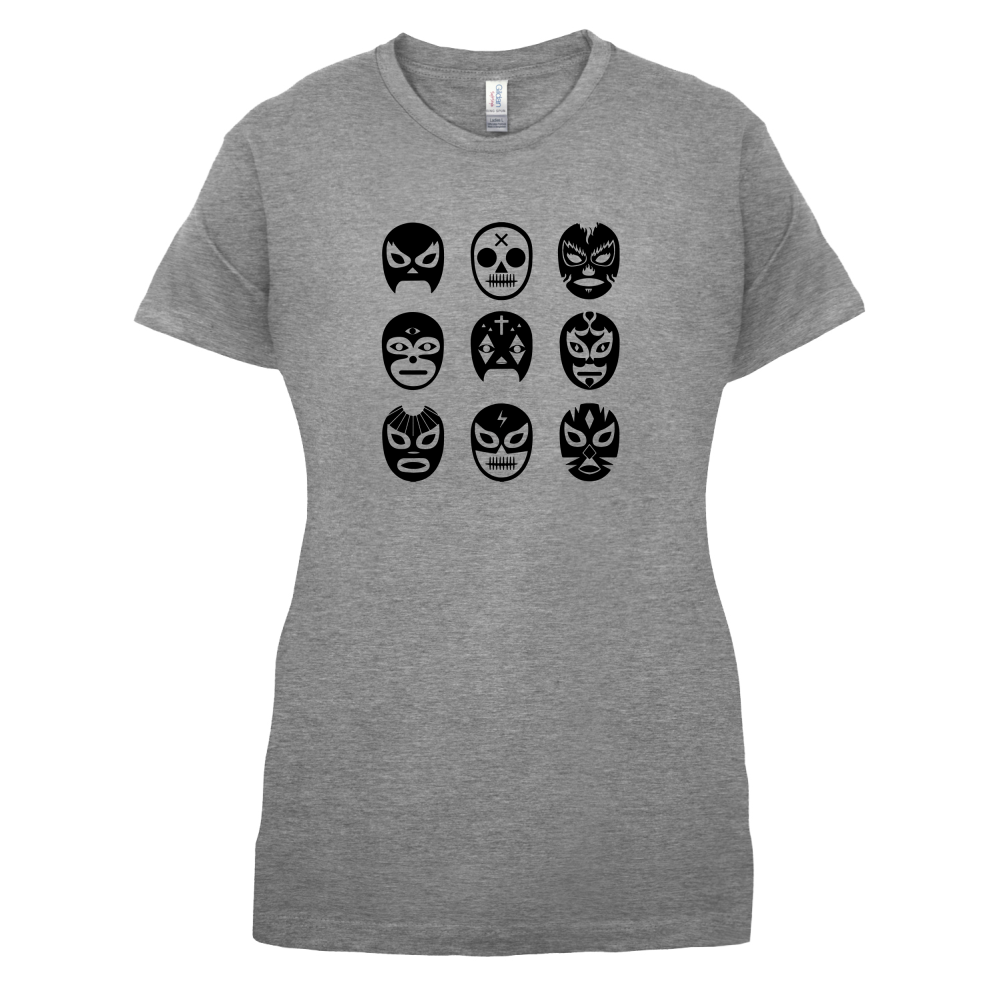 Lucha Masks  T Shirt