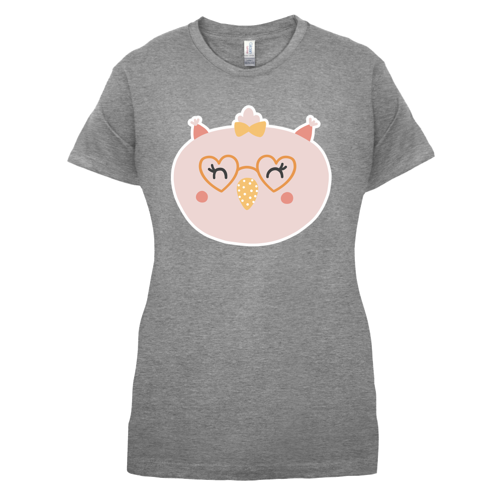 Smiley Face Chick T Shirt